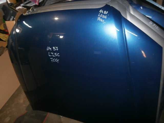 audi A4 B7 maska niebieska LZ5C