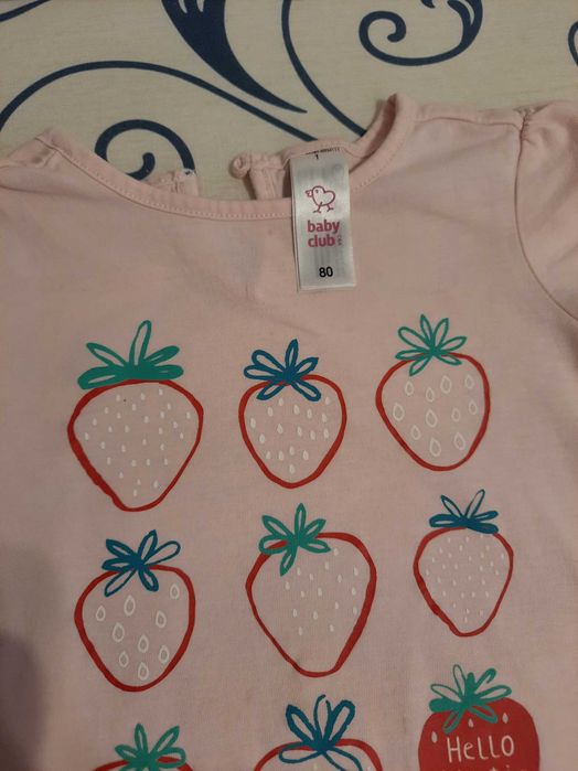 Bluzka 80 dla dziewczynki t shirt
