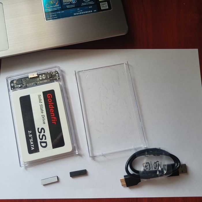 Внешний карман корпус 2,5" USB 3.0. Для HDD или SSD.