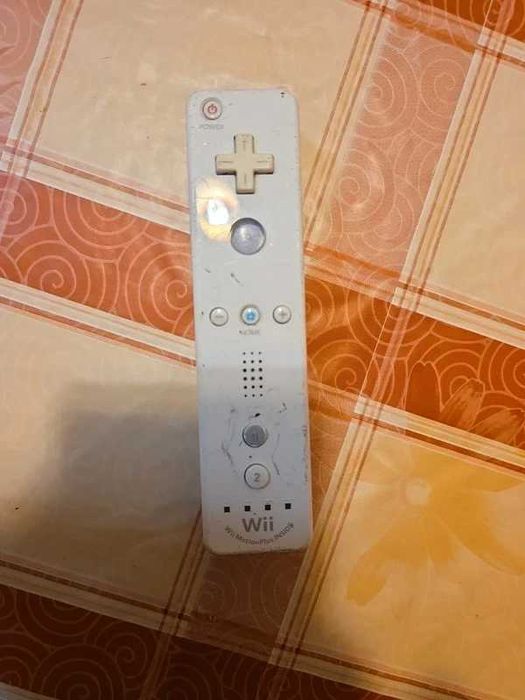 Comando Wii original branco com Wii motion plus inside