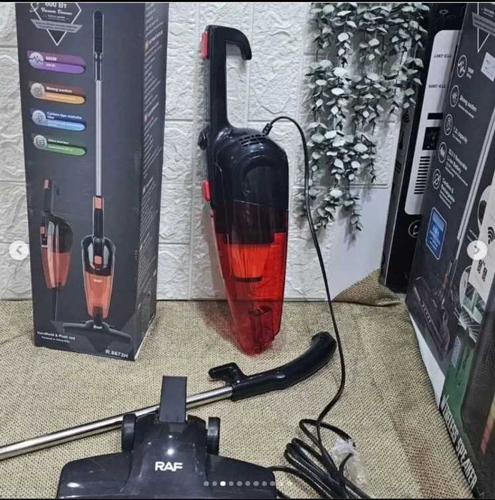 Ручной вертикальный пылесос RAF 600W для сухой уборки