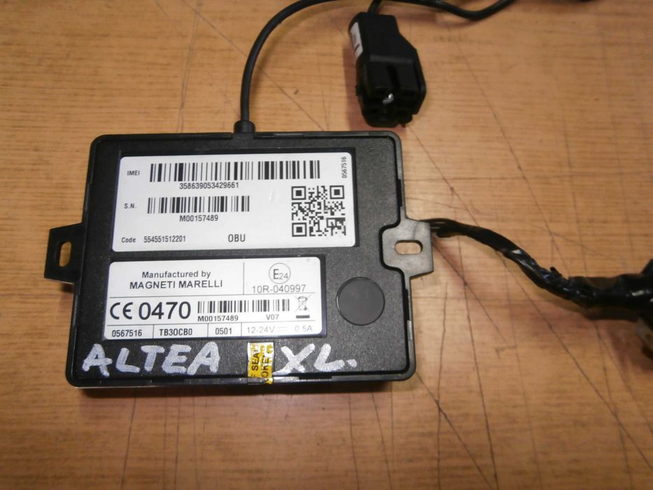 seat altea XL moduł nawigacji