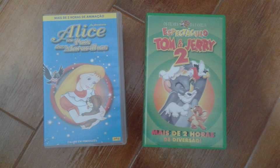 2 vídeos VHS - infantil