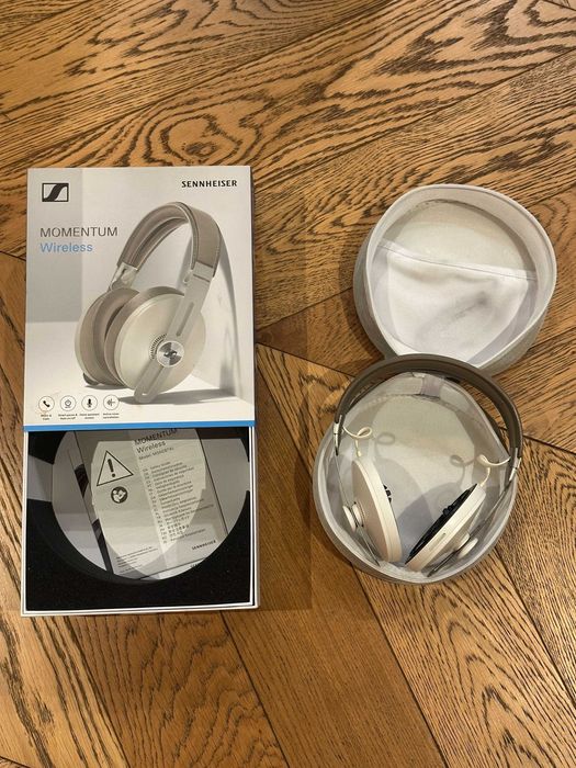 Sennheiser Momentum 3 Wireless – Sandy White – Stan bardzo dobry