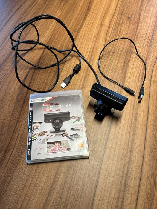 Câmara PlayStation3 EYE + Jogo PS3 eyecreate