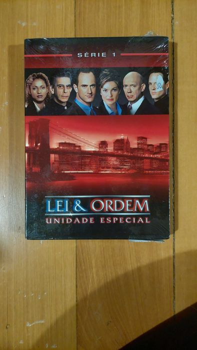 DvD's Série Lei e Ordem - Unidade Especial - temporada 1, 2 e 3