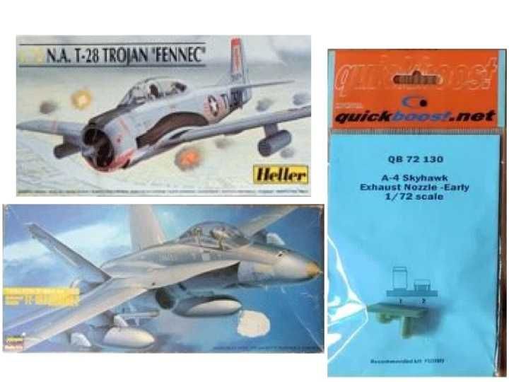 Kits 1/72 Aviões Americanos