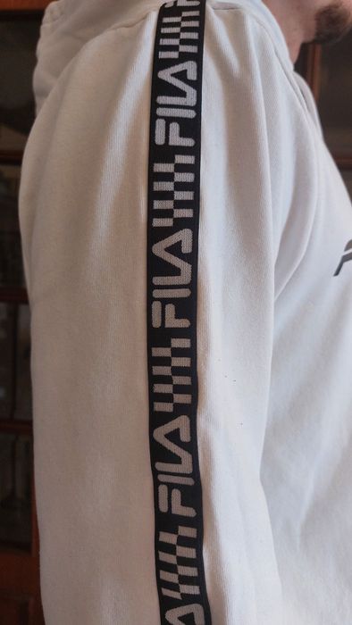 Sweat Fila em branco