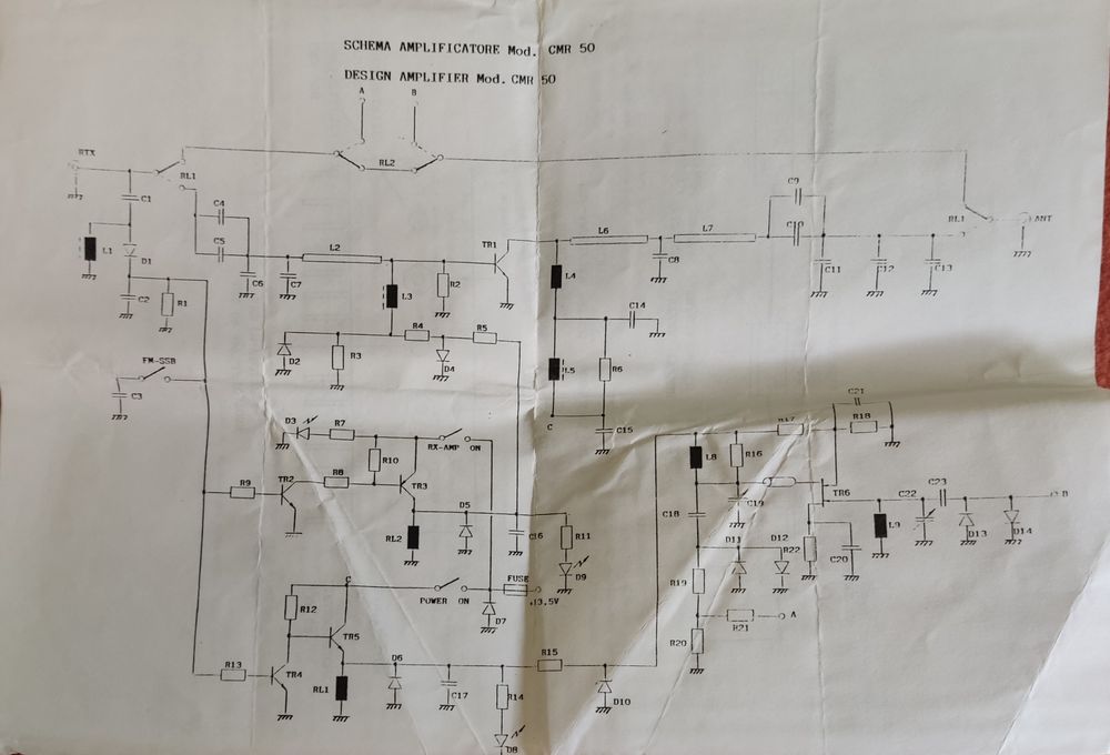 Power Amplifier VHF - Microset CMR 50