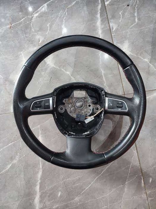 Kierownica Audi A6 C6 skórzana