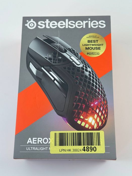 Бездротова ігрова миша SteelSeries Aerox 5 Wireless Black (62406)