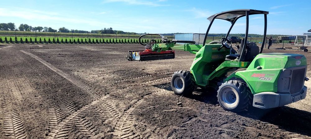Usługi minikoparką Wisznice usługi ładowarką koparką OGRODY