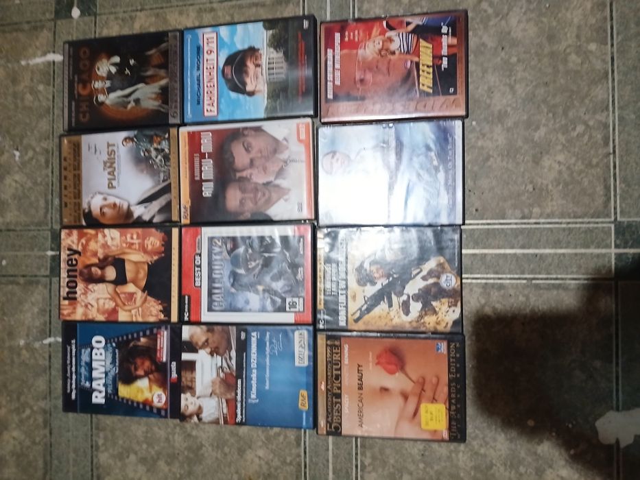 Płyty cd plus video,filmy muzyka edukacja ponad 40 sztuk.