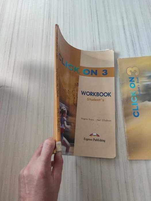 ćwiczenia do angielskiego Click On 3  i gratis writing projects