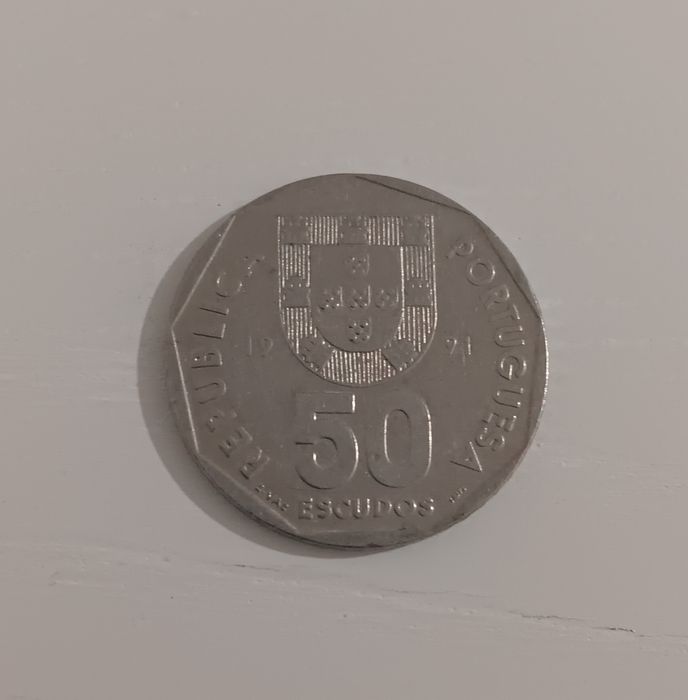 Lote Ref. 7: Moeda 50 escudos de 1991