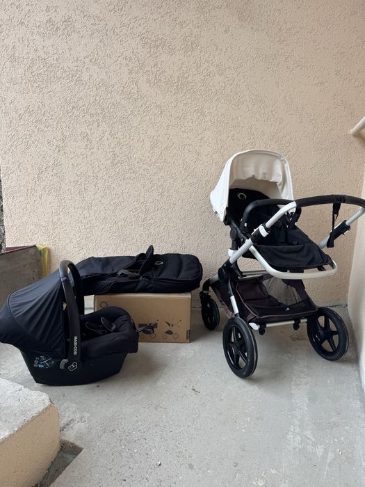 Коляска 2 в 1 Bugaboo Fox 2 (silver) + автокрісло і зимовий комплект