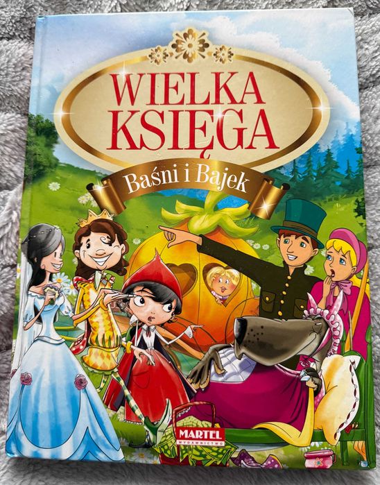 Wielka księga baśni i bajek – Wydawnictwo Martel | Duży zbiór klasyki