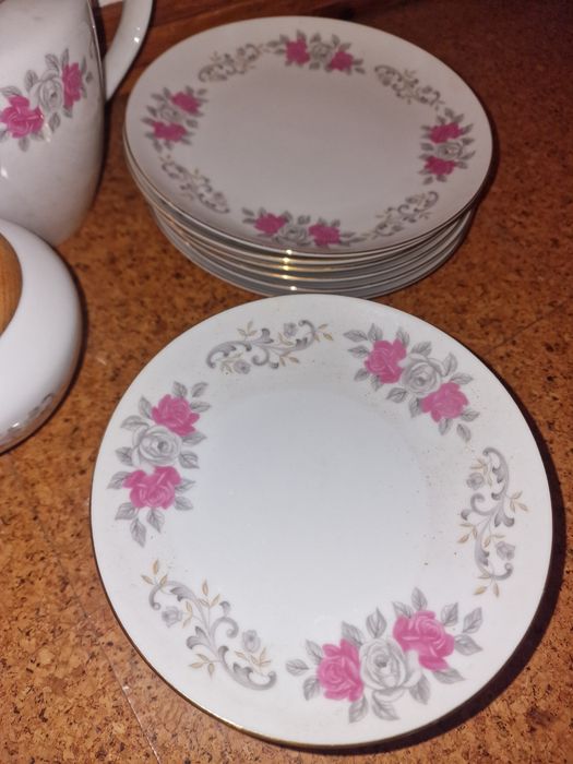 Conjunto de chá porcelana