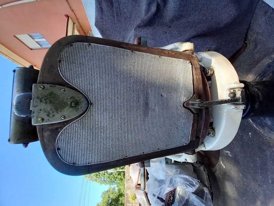 Cadeira de barbeiro antigo