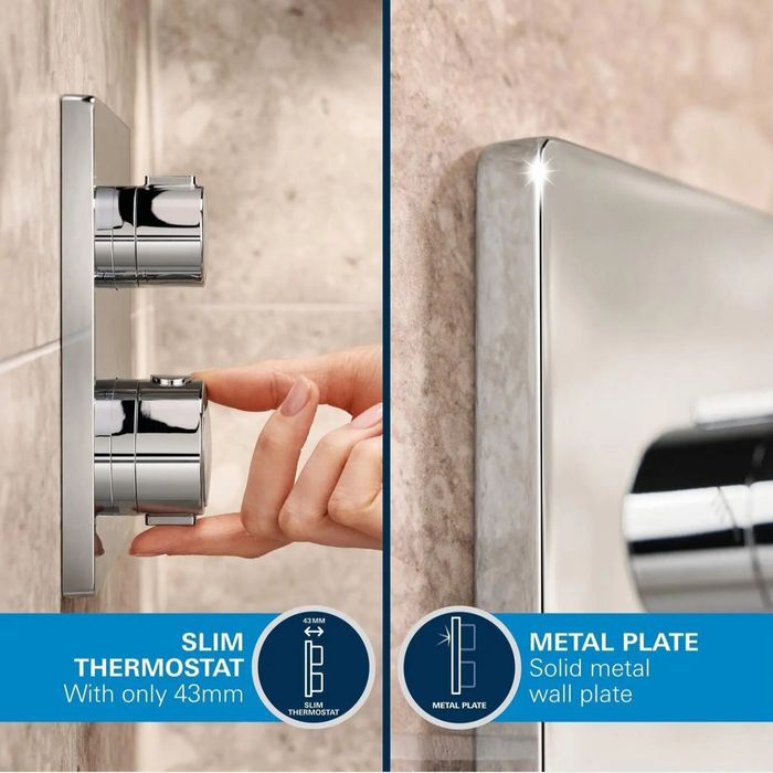GROHE Precision zestaw podtynkowy z termostatem Vitalio 250