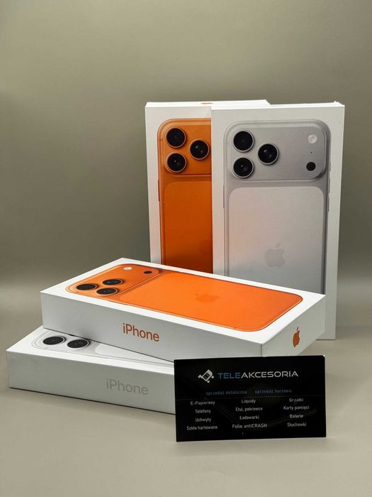 Iphone 17 Pro Max 256Gb ESim Blue/Orange Galeria Różana Cena:5099.-