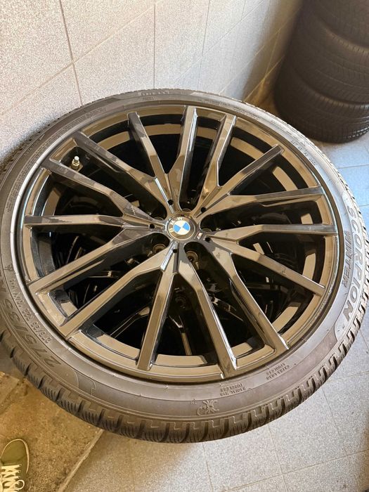 JAK NOWE: Koła Felgi Zimowe 22 CALE BMW X5 G05 X6 G06 M Pakiet ZIMOWE