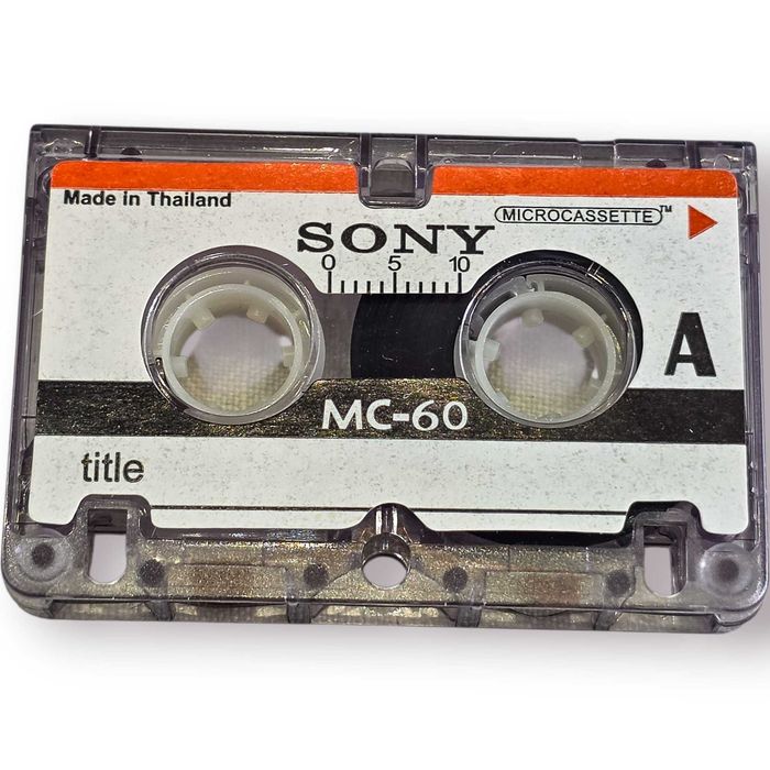 Microcassete SONY MC-60 – 60 Minutos – Com Caixa Original