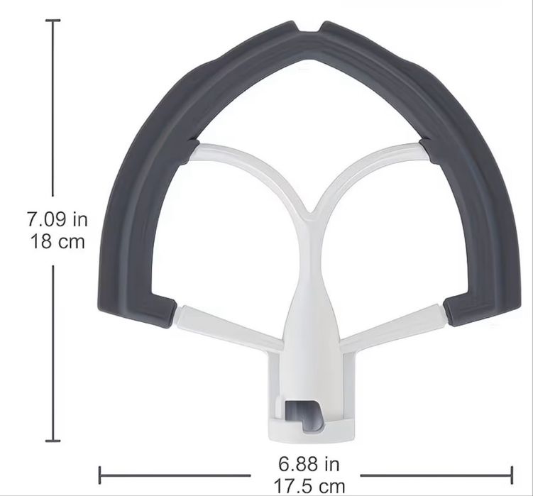 Mieszadło elastyczne ze skrobakiem do KitchenAid 6 Qt 5,7 litra
