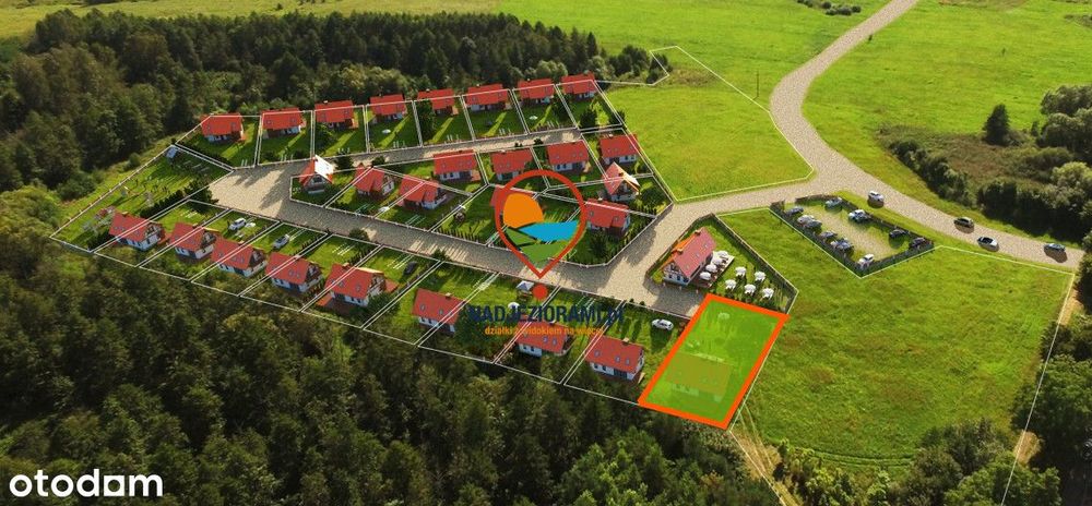 Działka budowlana Jezioro Tajty