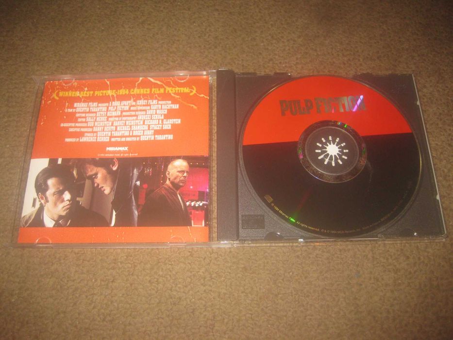 CD da Banda Sonora (OST) do Filme "Pulp Fiction"