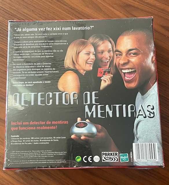 Jogo Detetor de Mentiras - A estrear ainda na embalagem