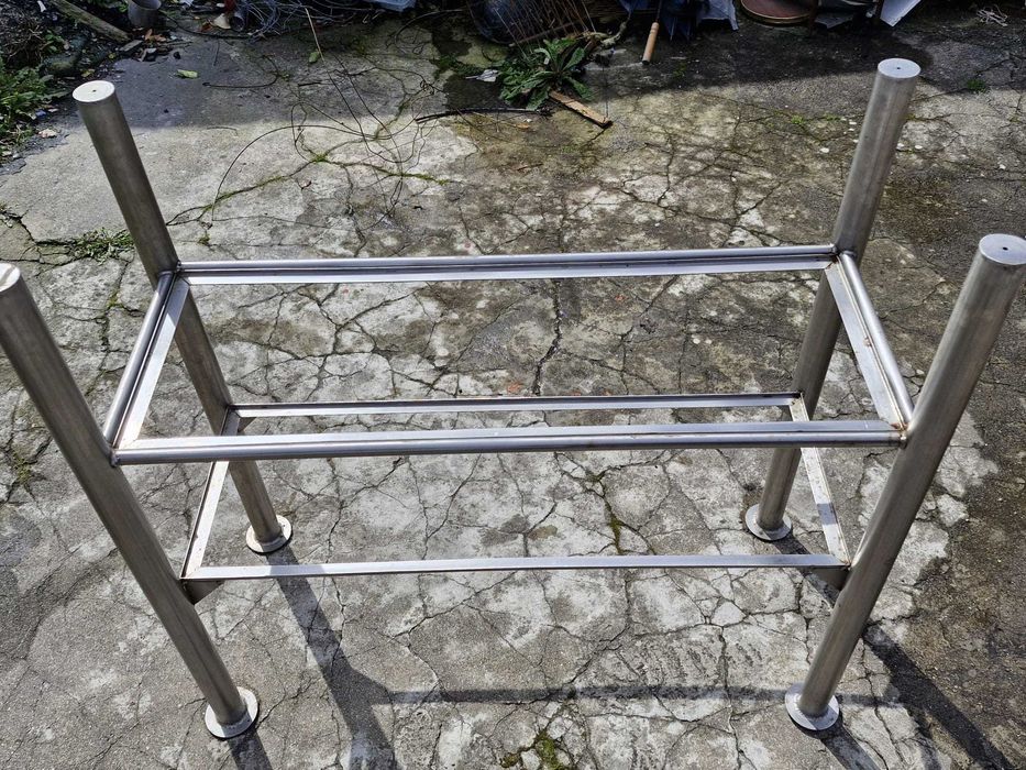 Mesa/Balcão em inox ideal para pronto a vestir