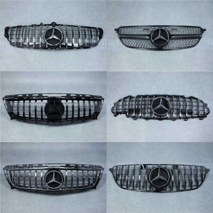mercedes решетка радиатора c257 c292 c167 c218 c207 w205 w213 w212 NEW