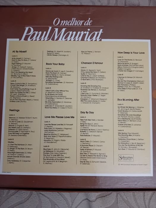 Vinil Paul Mauriat conjunto