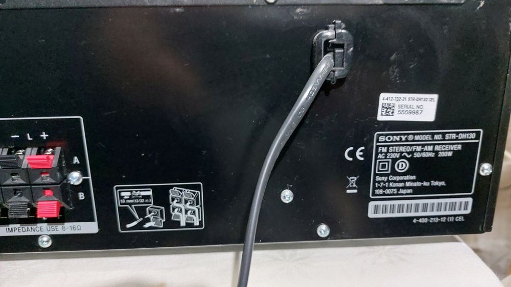 Sony str dh 130 стереоресивер