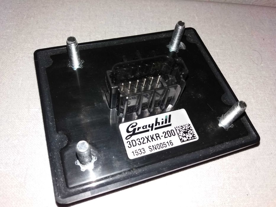 URGENTE! Ecra de bordo tratores, caminhiões industriaes Grayhill novo.