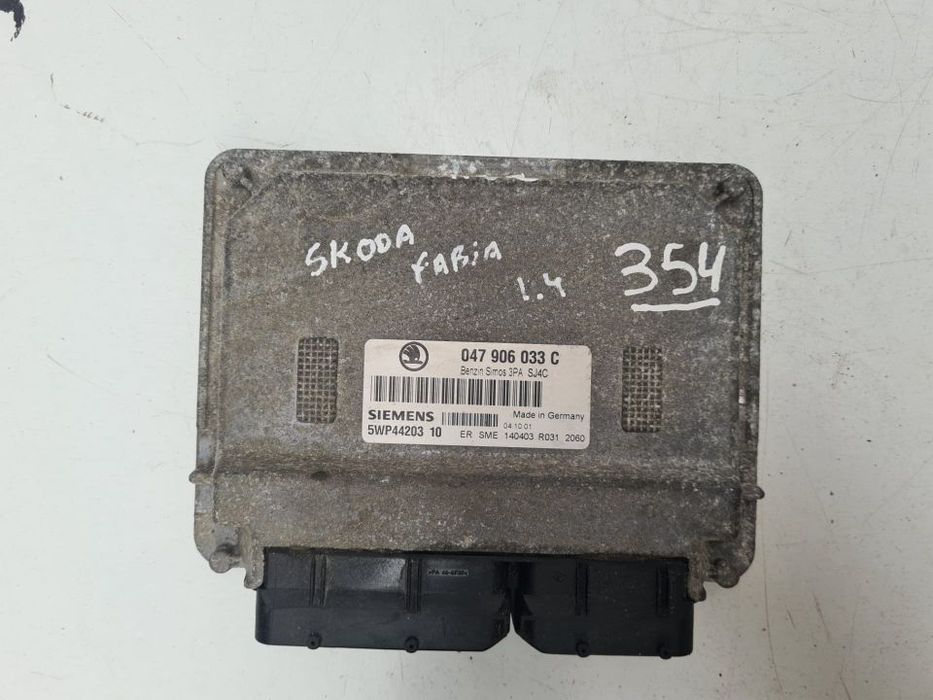 CENTRALINA SIEMENS | REF. 047 906 033 C - 5WP44203 10 | SKODA FABIA