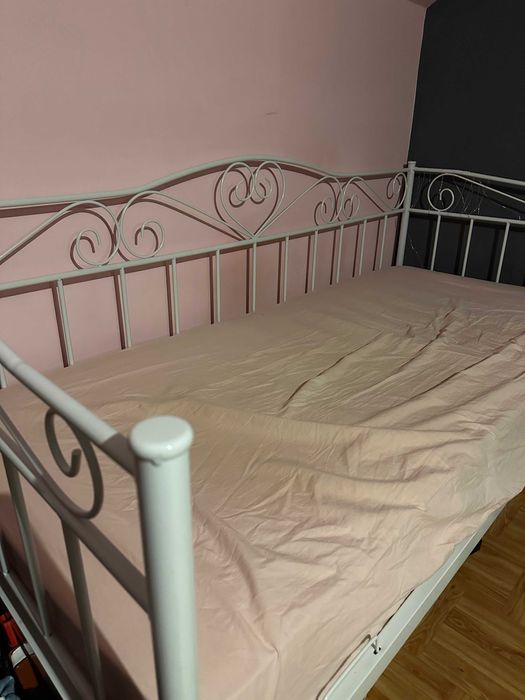 Łóżko metalowe 207x90 RAMA