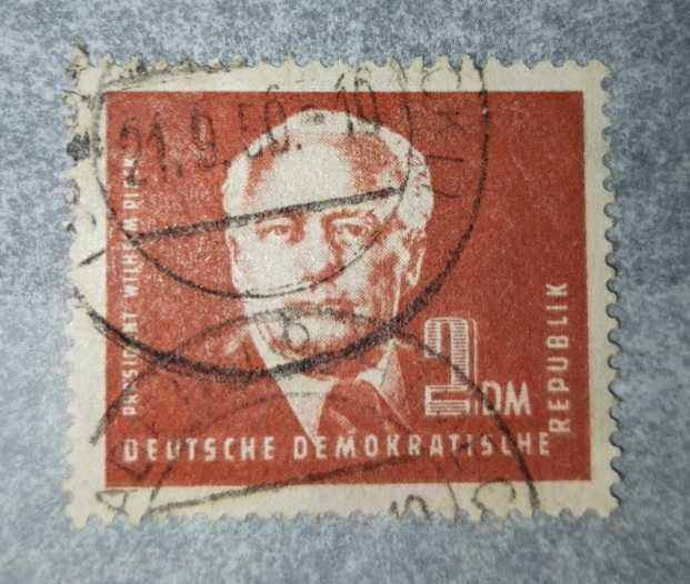 Znaczek pocztowy Niemcy, DDR Mi 254. Kasowany, 1949 rok.