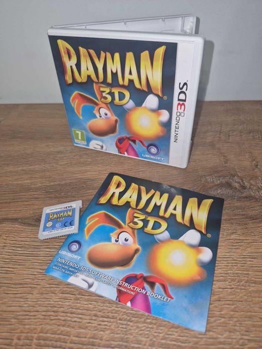Gra Rayman 3D - Nintendo 3DS - BDB stan CIB Komplet