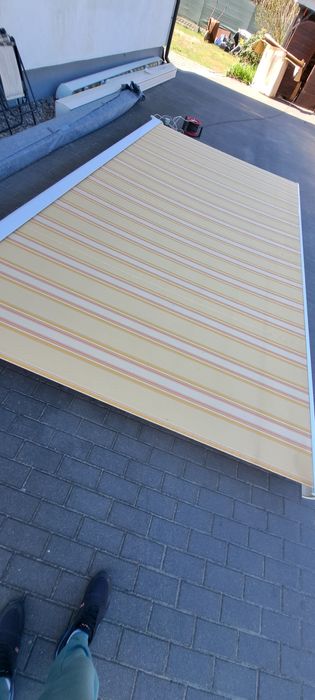 Markiza tarasowa elektryczna kaseta 4.5mx2.5m