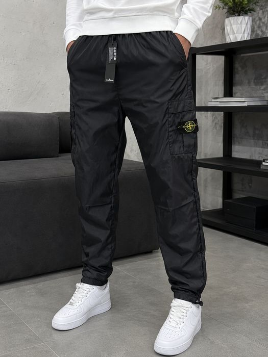 Карго штани нейлонові Stone Island |  чоловічі штани