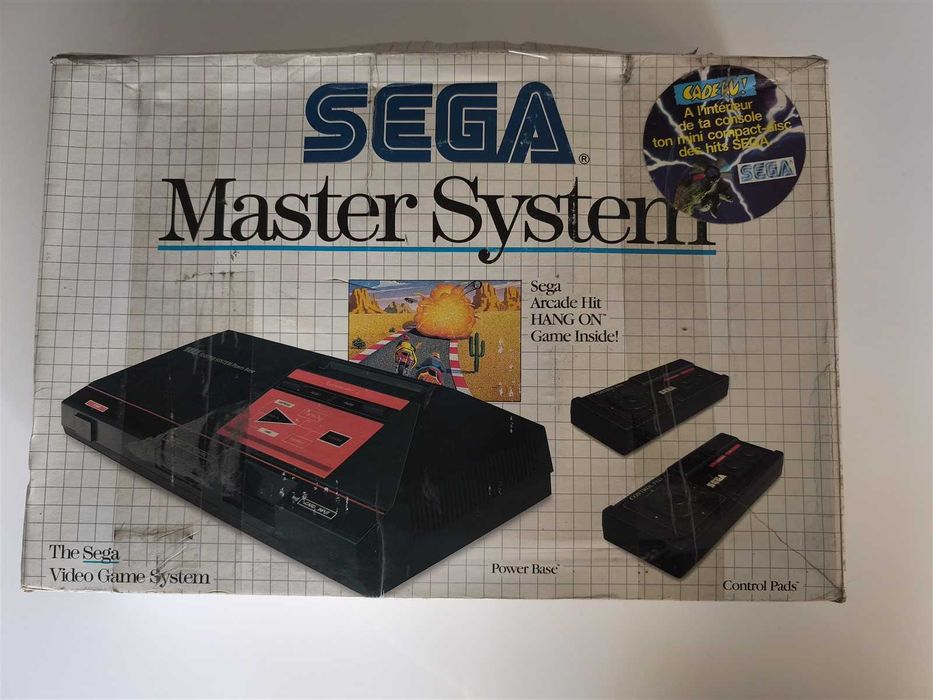 Consola Sega Master System 1 c/caixa (modelo RGB)