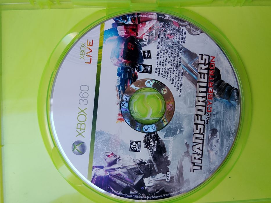 Gra Transformers War For Cybertron Xbox 360