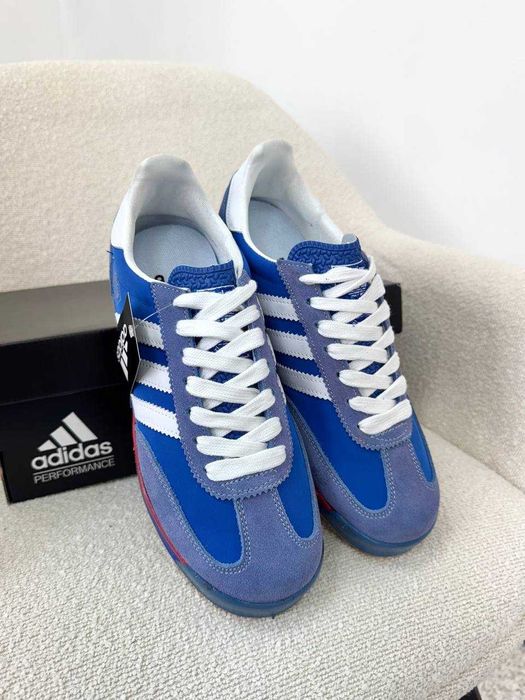 Чоловічі кросівки Adidas SL 72 Blue White Адідас кеди НАЛОЖКА