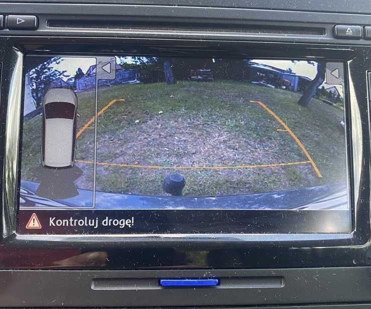 Zestaw Kamera Cofania RGB LOW VW Skoda Seat RNS510 RNS315 Nowy