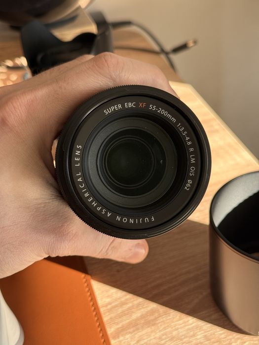 Объектив Fujifilm XF 55-200mm f/3,5-4,8 R LM OIS, повний комплект