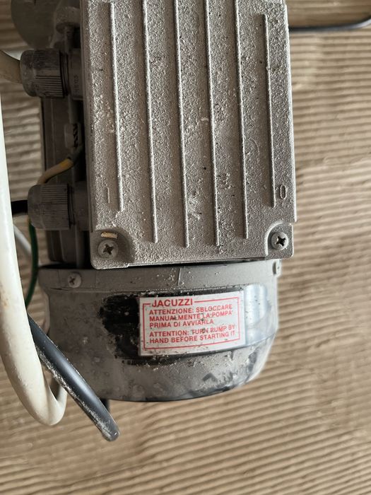 Bomba de hidromassagem jacuzi