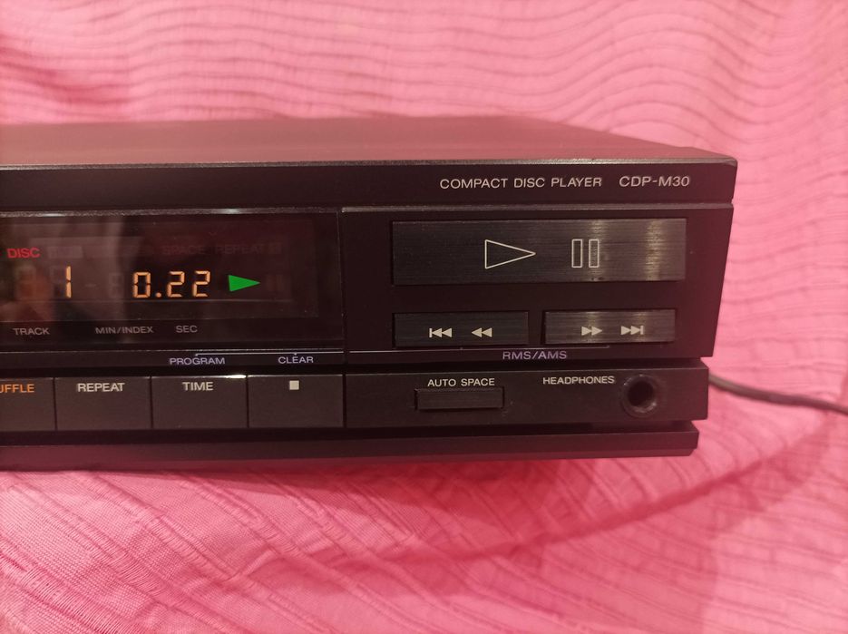 Sony CDP-M30 Compact Disc Player - Com Controlo Remoto - Vintage