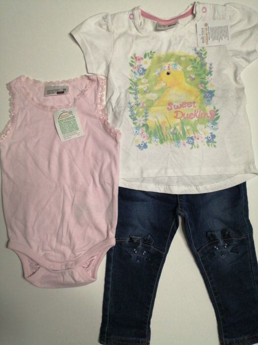 Ubranka dziewczęce roz. 86